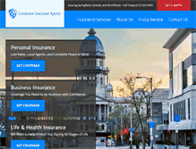 Tablet Screenshot of goodenowinsurance.com